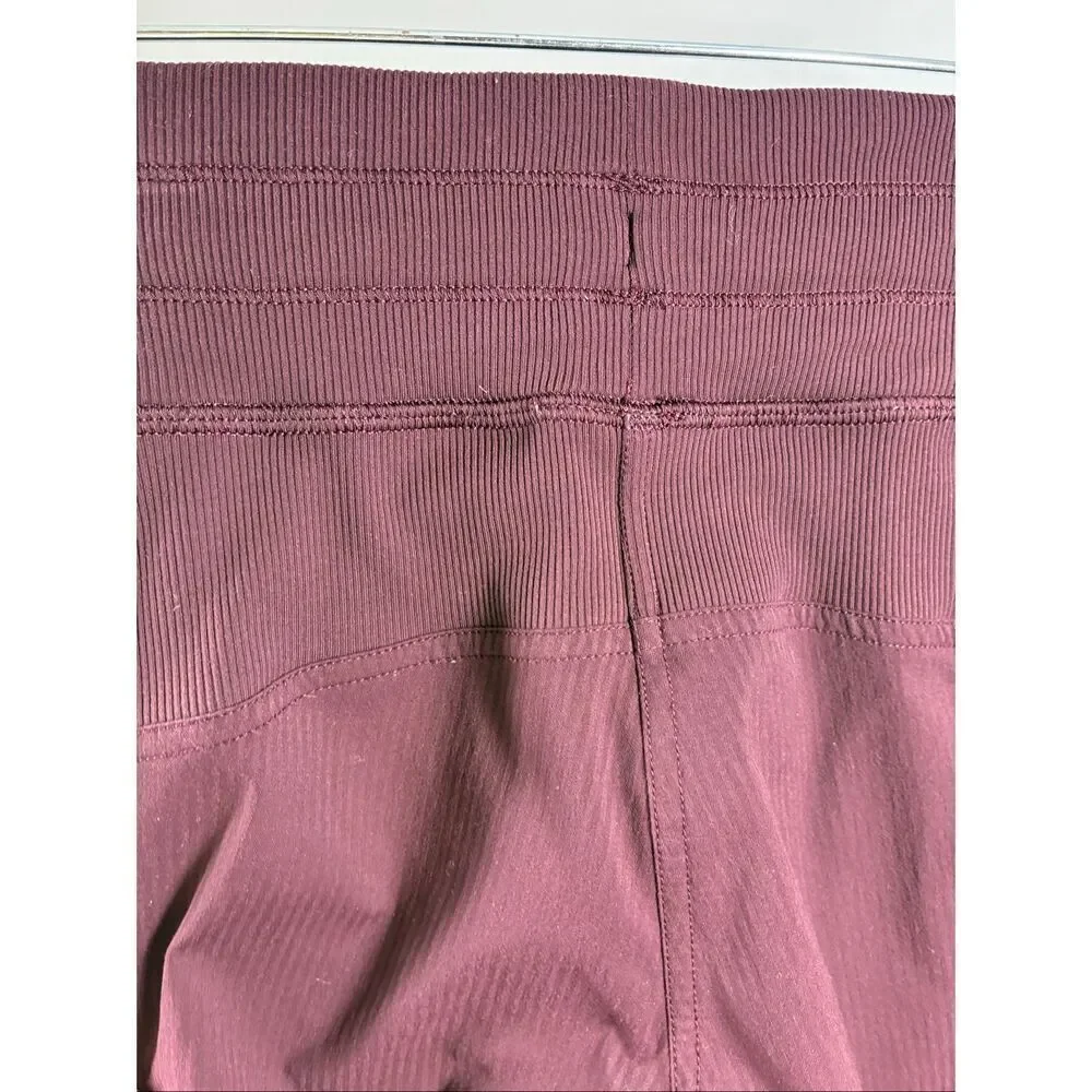 Lululemon Dance Studio Joggers Full Length in Garnet Size 2